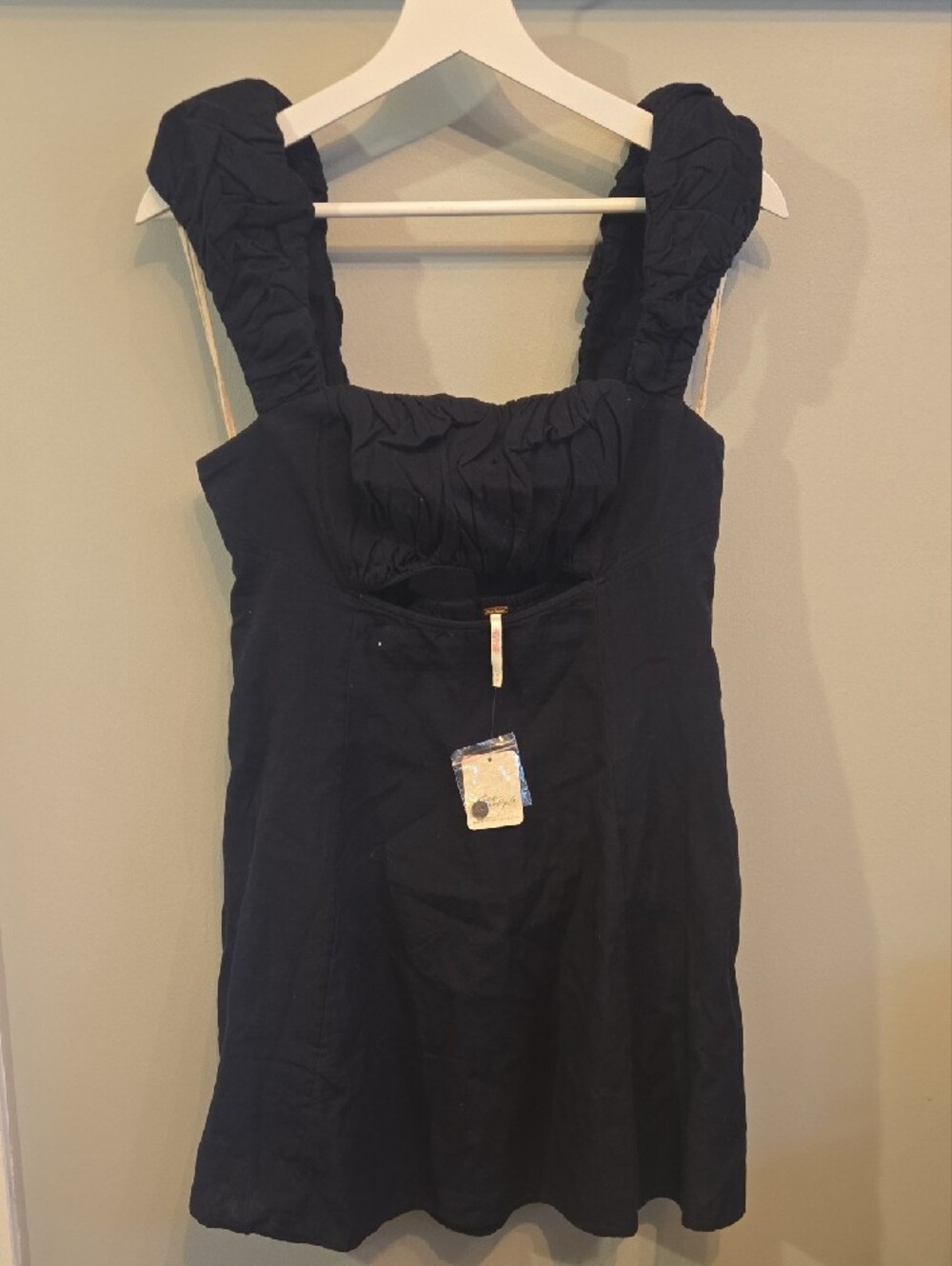 NWT Free People Bom Bom Island Mini Dress - Picture 4 of 4